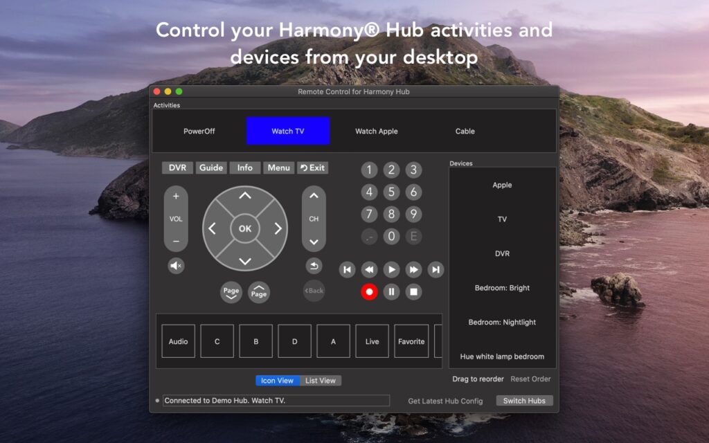 Harmony Hub Mac